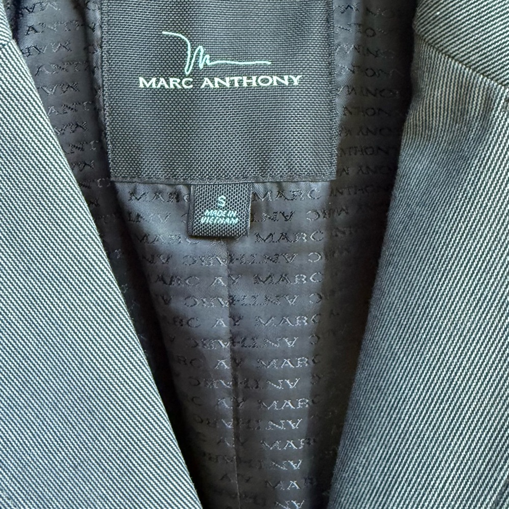 Marc Anthony Charcoal Gray Blazer